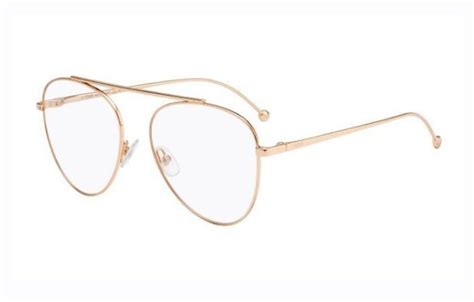 fendi 0352|Fendi 56 mm Gold Copper Eyeglass Frames .